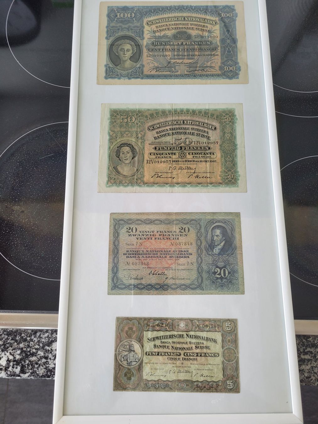 Banknoten: Alte Schweizer Bank Noten – Neu (gemäss Beschreibung) aus Zürich von Engel620 1