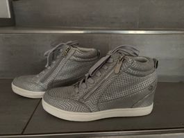 Xti hoher Sneaker Schuh silber - Grösse 40
