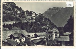 Salvan - La Gare et les Dents de Morcles