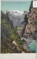 Ragaz - Taminaschlucht, Eingang und