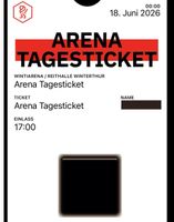 2x Tagesticket WintiArena 18.06.2026🇨🇭