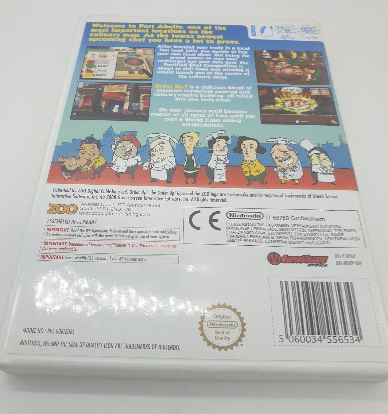 Nintendo Giochi: Order Up! Wii – Usato da Genève venduto da Cardtreasure 1