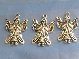12 Anhänger betendes Aengeli Tibetsilber