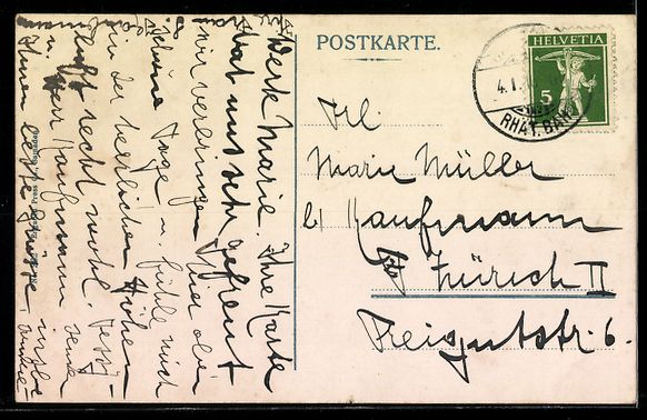 Cartes postales: St. Moritz-Dorf, Teilansicht im Winter – D'occasion à Berlin par bartko-reher 1
