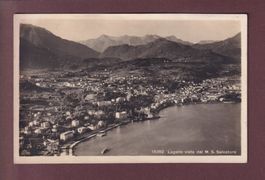 LUGANO vista dal Monte S. Salvatore - 1927