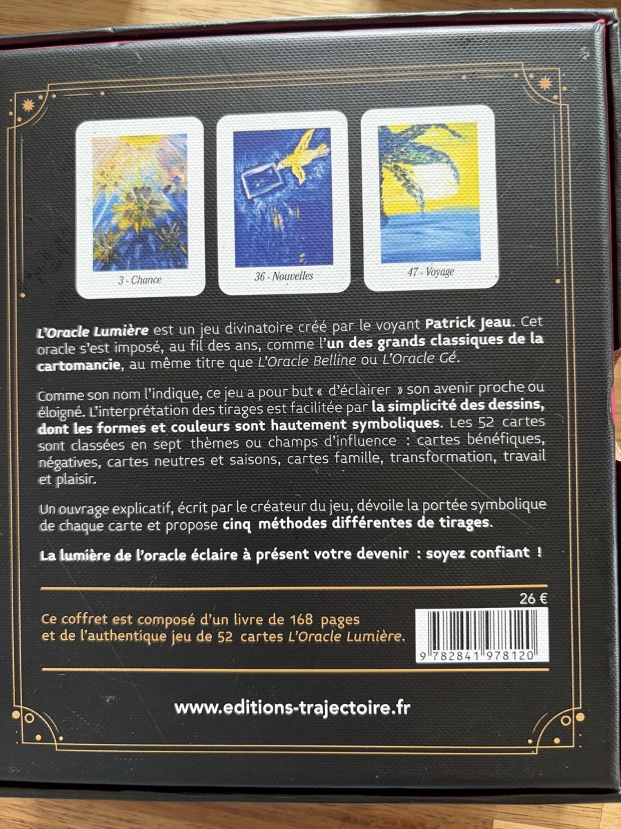 Giochi: 3 oracles Editions Trajectoires  – Usato da Crissier venduto da Nouchki76 3
