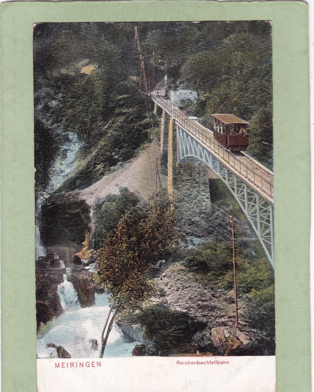 Cartes postales: Meiringen Reichenbachfall Bahn 1907 – D'occasion à Herisau par Lisegrat2008