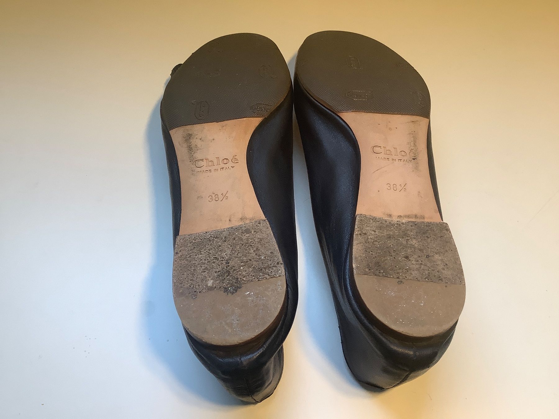Chloé Scarpe da donna: Chloe Ballerinas, dunkelblau, Grösse 38.5 – Usato da Basel venduto da S024 2