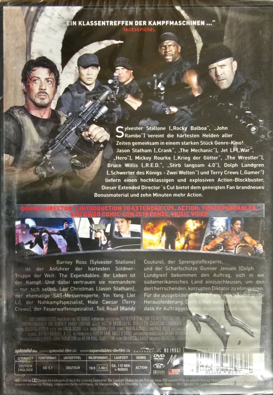 Alle DVDs: The Expendables – Neu und originalverpackt aus Wahlen b. Laufen von Cg10 1