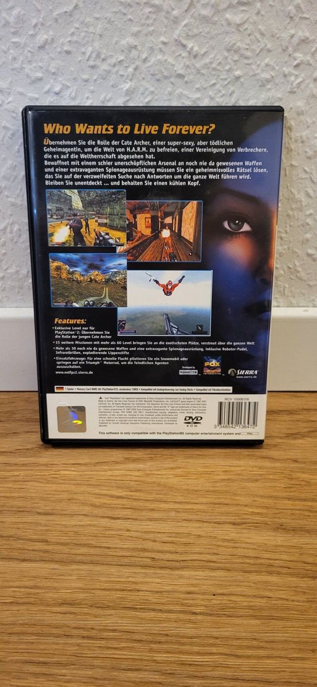 Sony Giochi: PS2 - No One Lives Forever – Usato da Münsingen venduto da Heroism2010 1