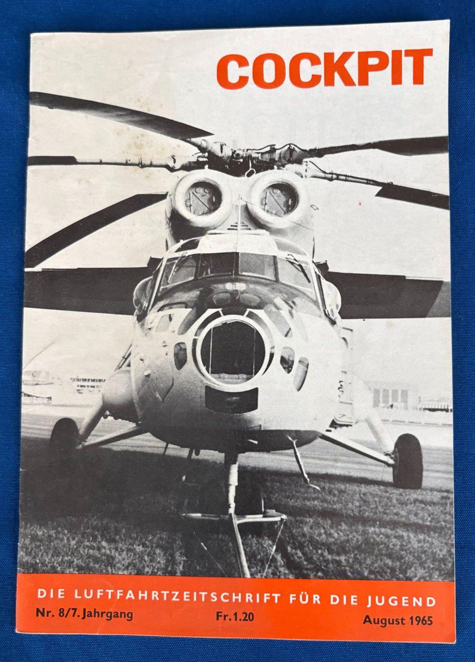 Riviste & Magazine: COCKPIT LUFTFAHRTZEITSCHRIFT VOM AUGUST 1965 – Usato da Ostermundigen venduto da wini63
