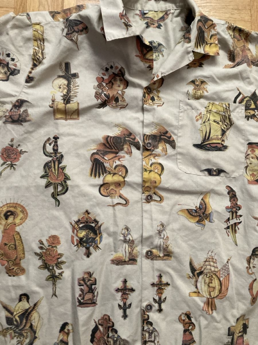 Camicie: Tattoo Vintage Old School Hemd – Usato da Birsfelden venduto da Soulseeker 2