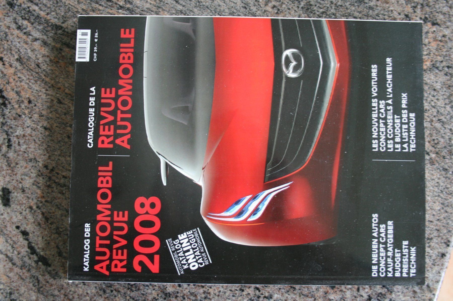 Riviste & Magazine: AUTOMOBIL REVUE KATALOG 2008 – Usato da Wilen b. Wil venduto da Rasti2