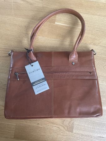 Levier Bürotasche braun