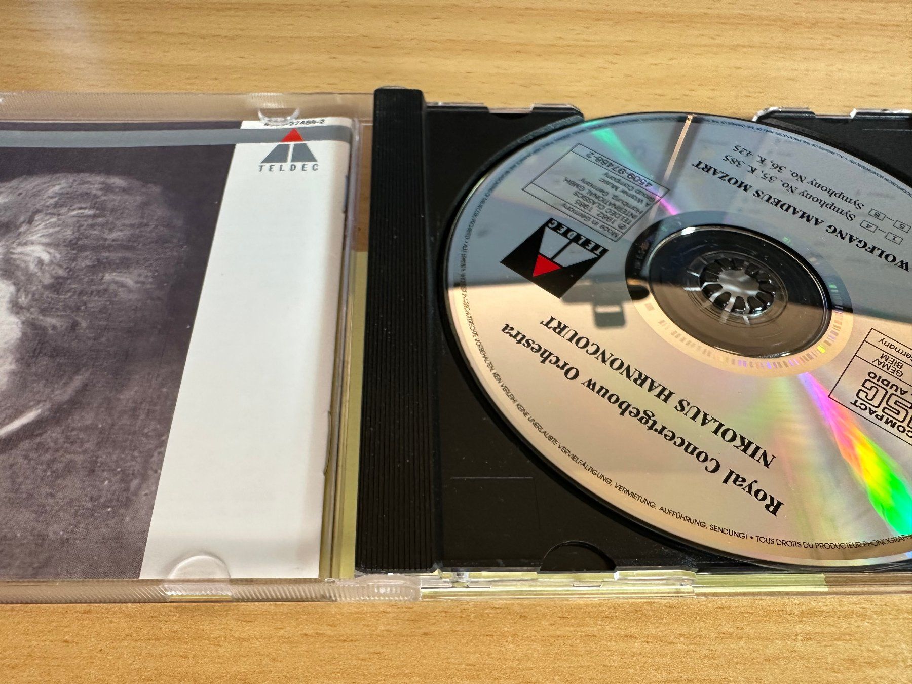 CD: Mozart - Symphony No. 35 "Haffner", Symphony No. 36 "Linz" – Usato da Rikon im Tösstal venduto da Alpenmutz 2
