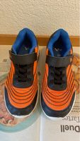 Kinder Turnschuhe, Grösse 36, Orange-Schwarz