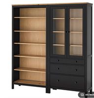 IKEA Hemnes Regal (Kombi aus Vitrine und Regal)