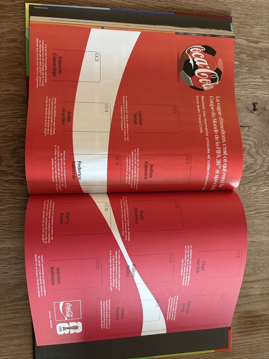 Panini Album: Panini Heft WM 2026 hardcover  – Nuovo (secondo la descrizione) da Treyvaux venduto da goali1fcea 4