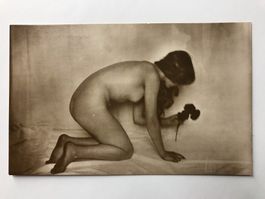 LOTTE HERRLICH, Vintage Akt Fotografie Nude um 1920