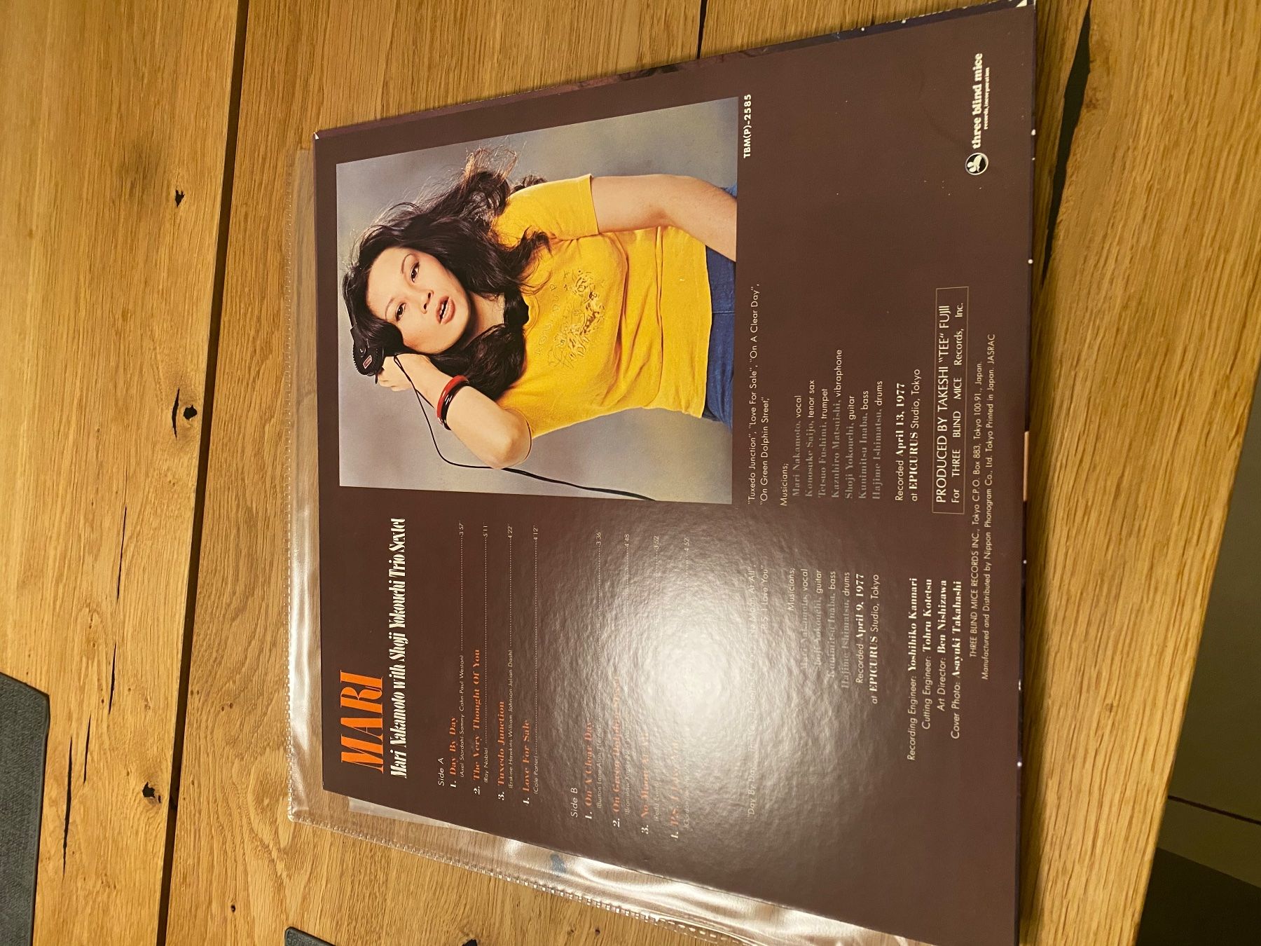Schallplatten: TBM- MARI NAKAMOTO Jazz-Vinylplatte – Gebraucht aus Hofstetten SO von Passwang311 3
