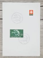 CL13 PTT  + Timbre Suisse 1949
