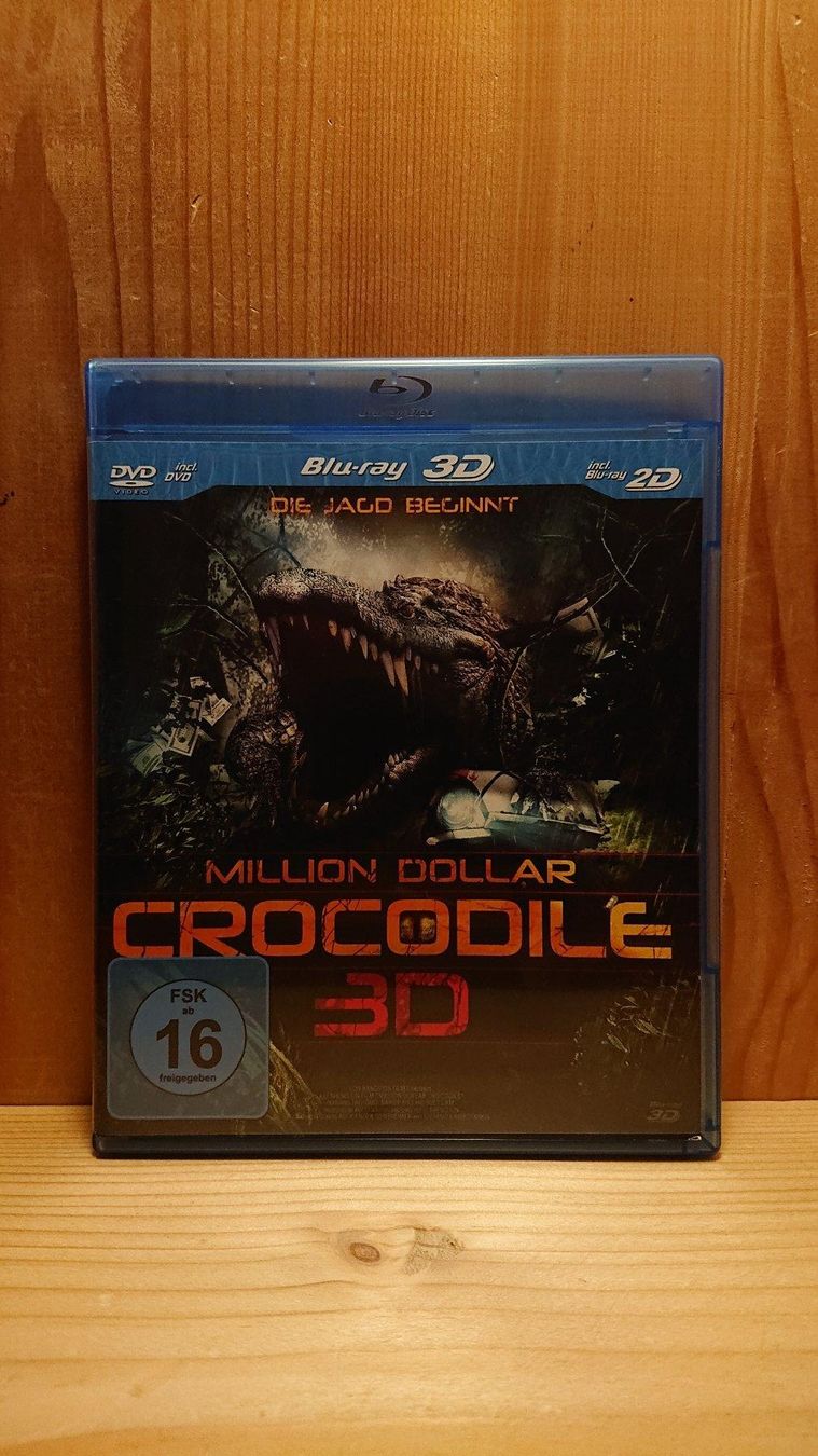 Tutti i DVDs: MILLION DOLLAR CROCODILE in 3D und 2D Blu-Ray – Usato da Wilderswil venduto da Exebub