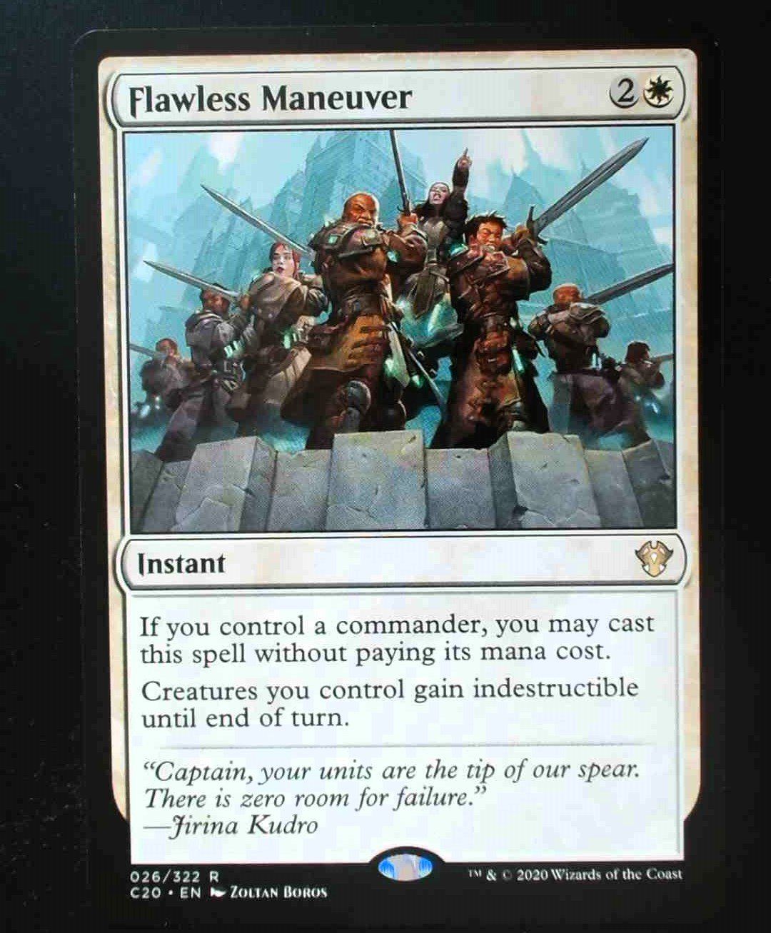 Magic The Gathering Sammelbilder & Trading cards: Flawless Maneuver - MTG – Gebraucht aus Zürich von Semagets
