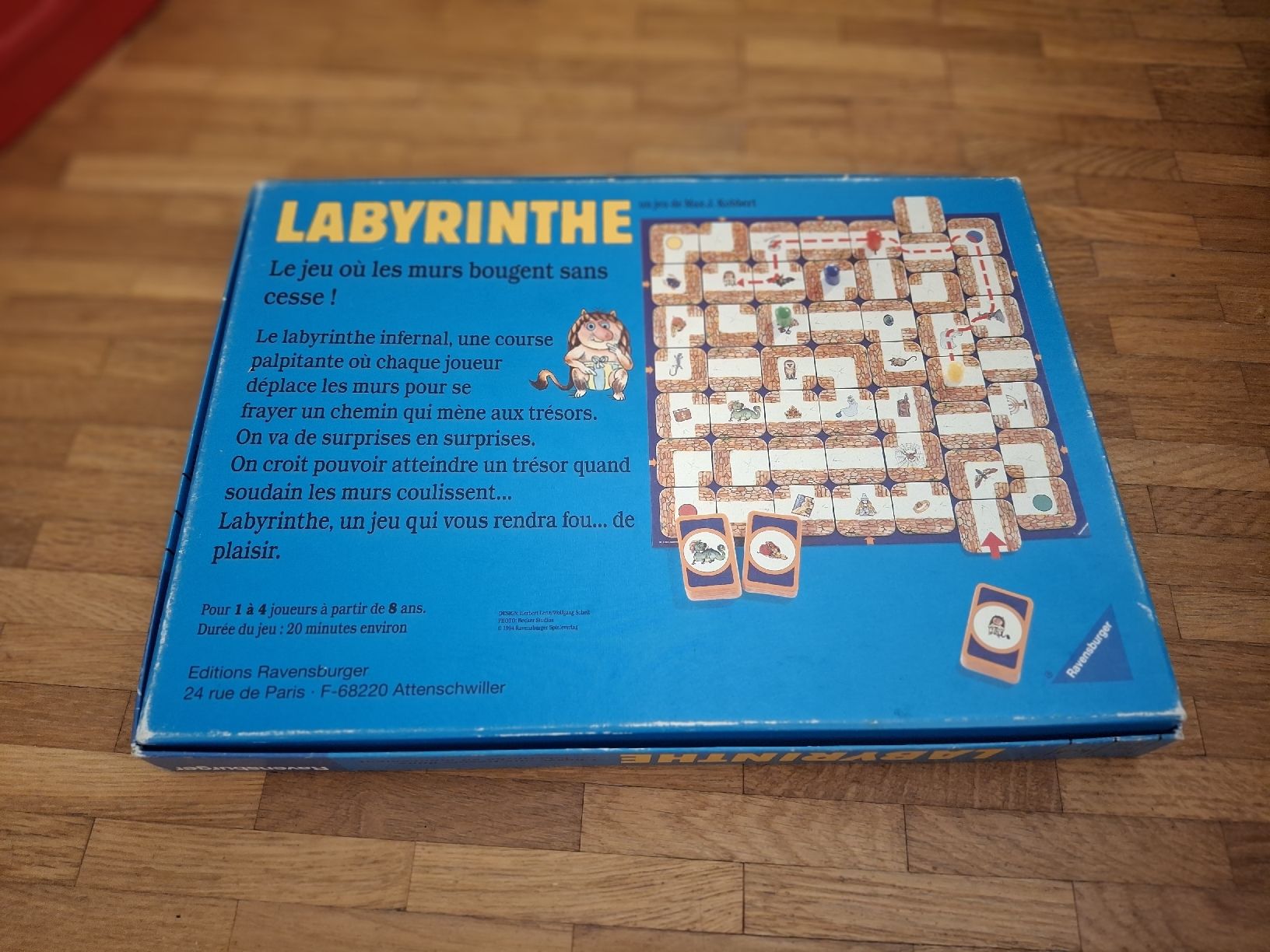 Spiele: Ravensburger Labyrinth Board Game - Treasure Hunt Fun! – Gebraucht aus Genève von alberts_reisons 1