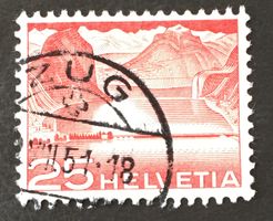 Nr.302 GESTEMPELT 1949  Zug