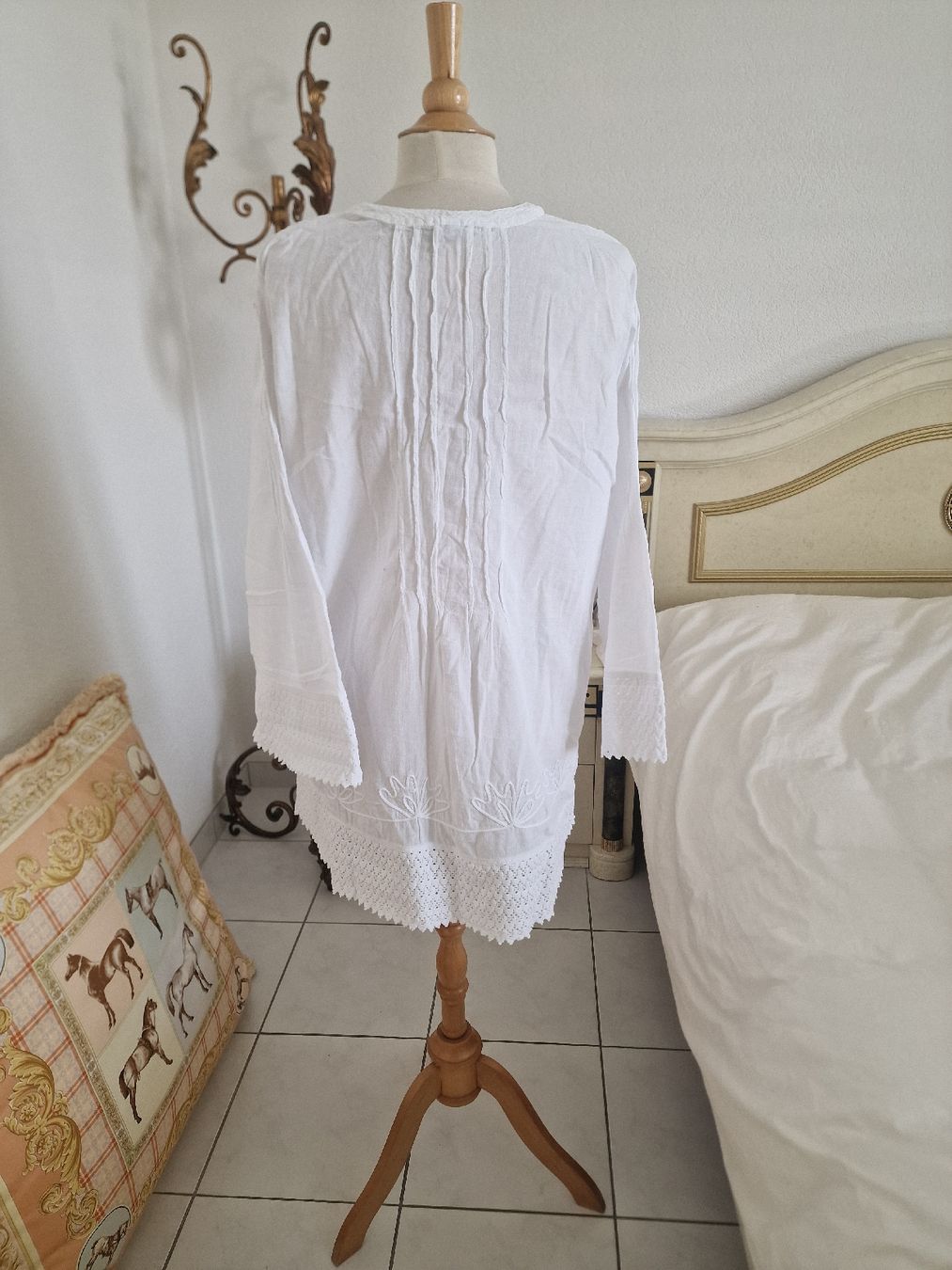 Tuniques: Stickerei Tunik Baumwolle  – D'occasion à Oberglatt ZH par Alischa1 4