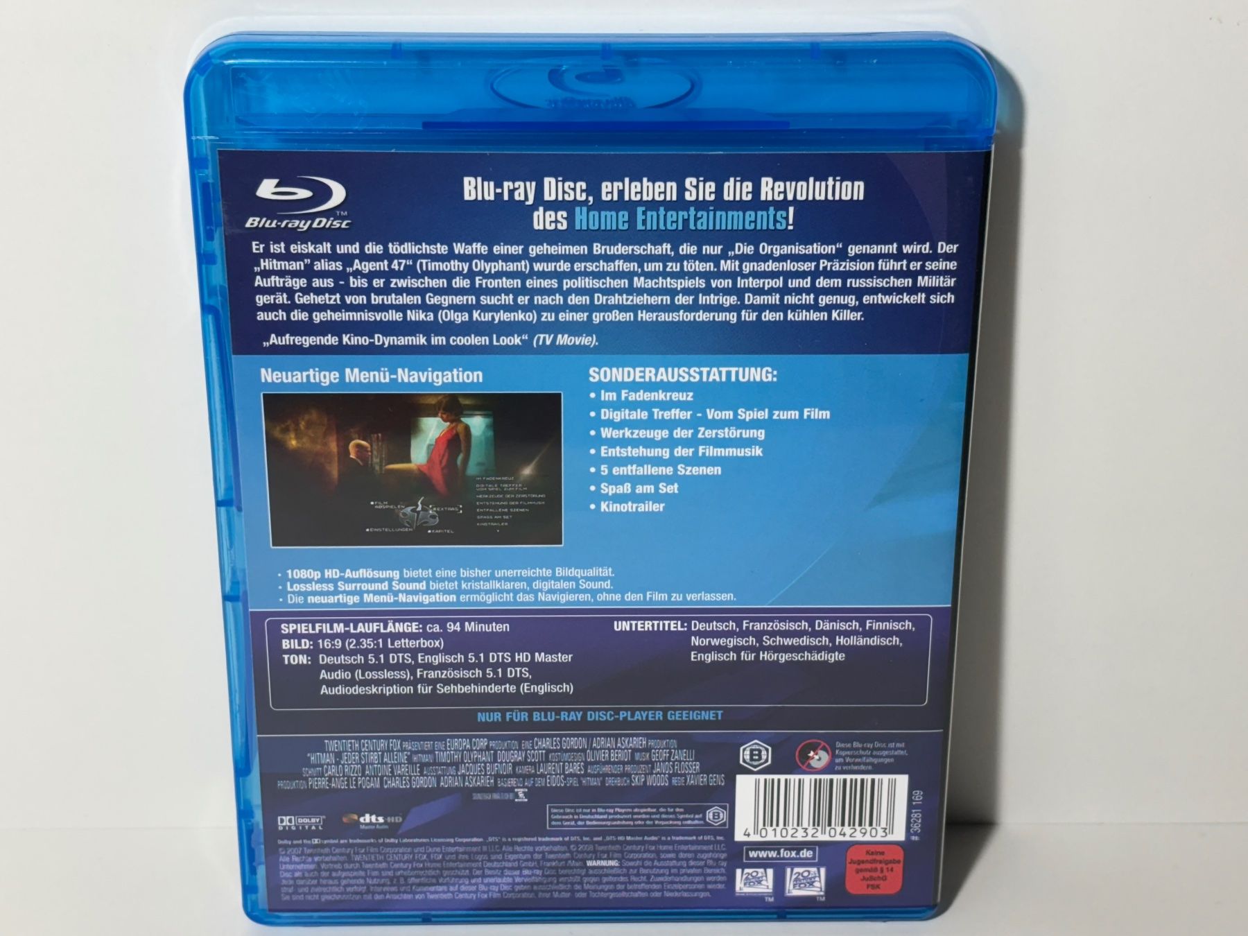 Tutti i DVDs: Hitman & Hitman Agent 47 Blu Ray – Usato da Wilderswil venduto da Sstriker 2