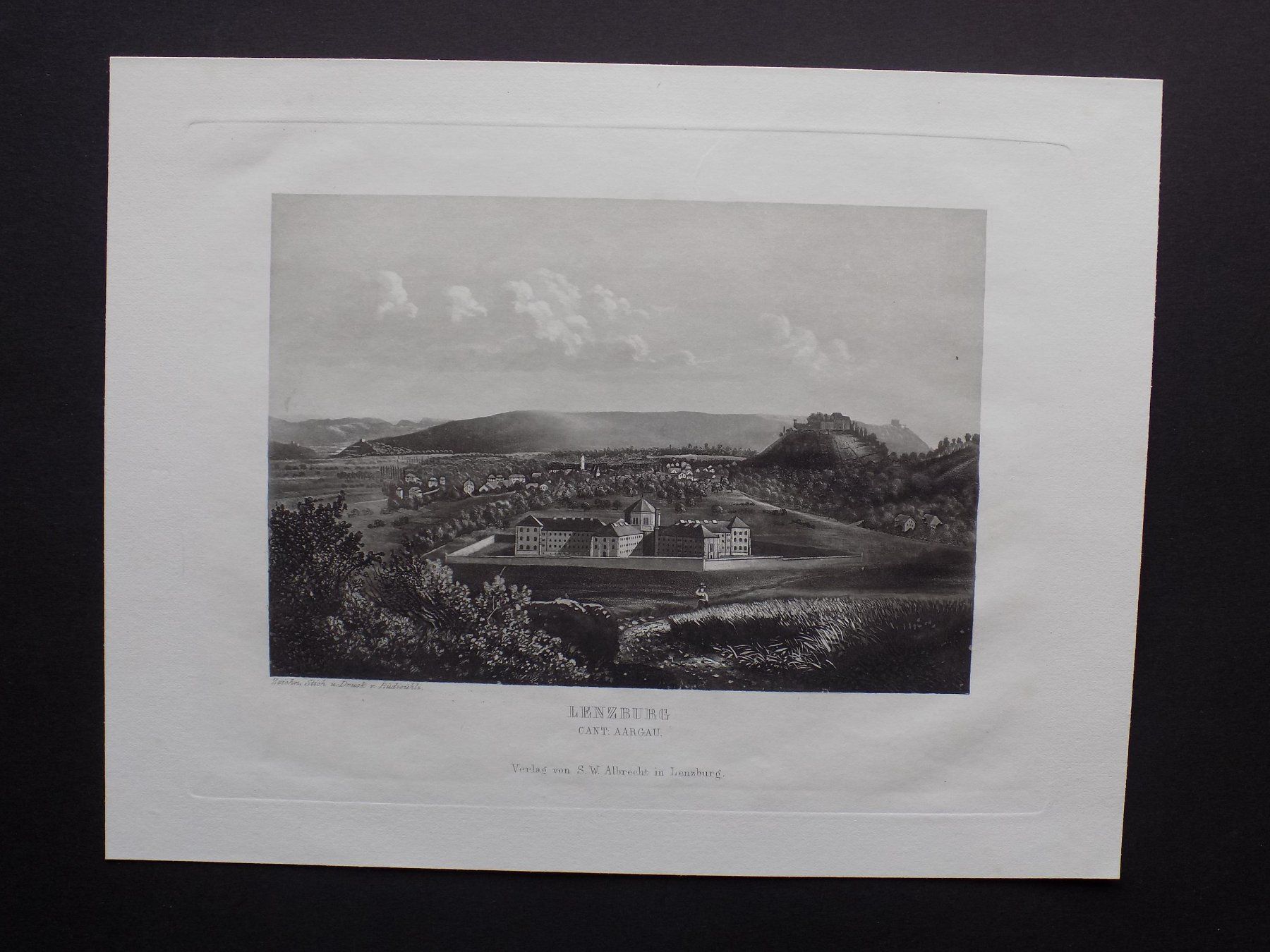 Gravures: Lenzburg – D'occasion à Risch par Rischli15
