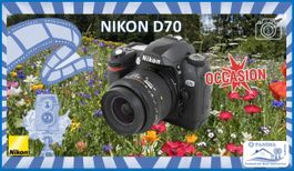 Nikon D-70 Digitale Spiegelreflexkamera (6,1 Megapixel)