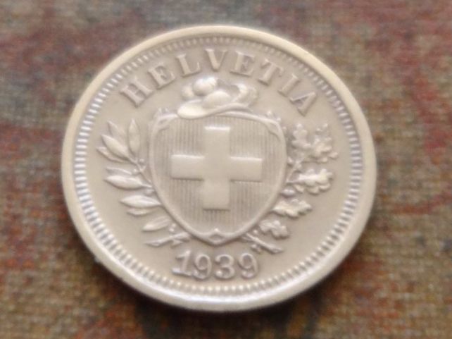 Tutti le monete: 1 Rp. 1939   (C) – Usato da Romanel-sur-Lausanne venduto da Swift13