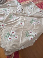 2 Baumwollsatin Duvet 160x210 + 2 Kopfkissen ca. 65x65