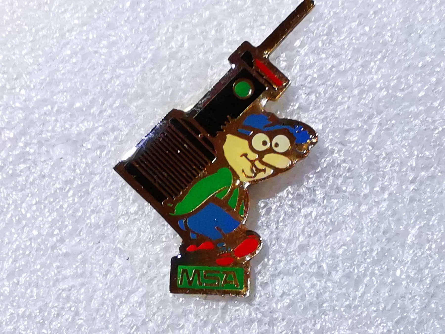 Placchette & Badge: Ansteckpin 58: msa – Usato da Oppligen venduto da Pin-Fall-Shop