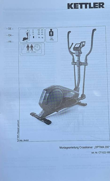 Hometrainer: Cross Trainer  – Gebraucht aus Malters von engelf 3