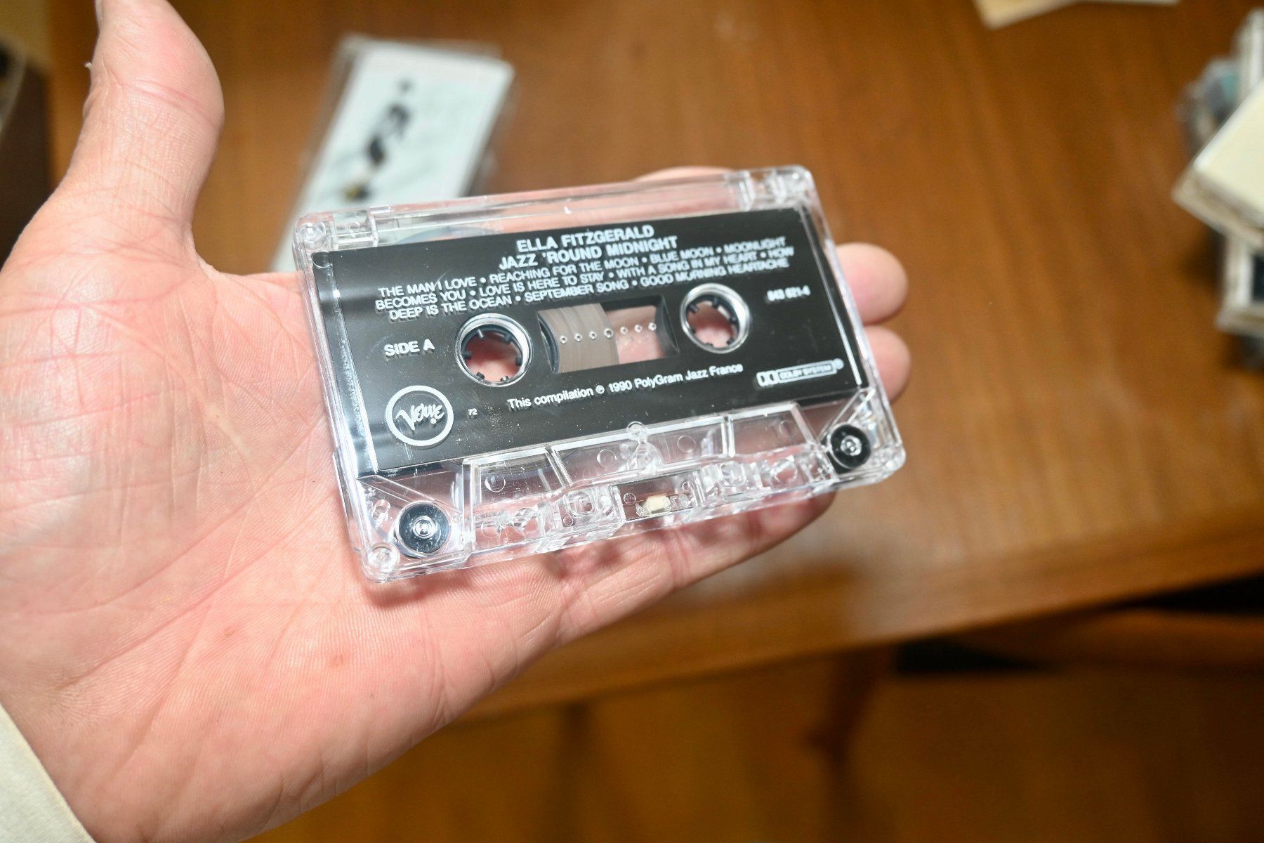 Musicassette: MC VERVE ELLA FITGERALD round about midnight – Usato da Pfaffhausen venduto da mono_rec 6