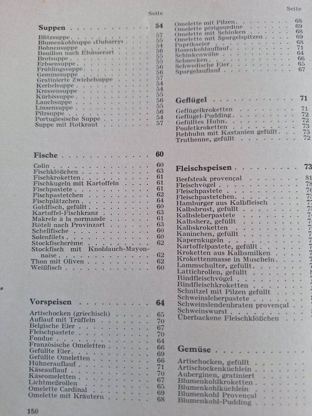 Bücher: VITAGE TURMIX KOCHBUCH 1952 – Gebraucht aus Huttwil von Kunterbuntli 6