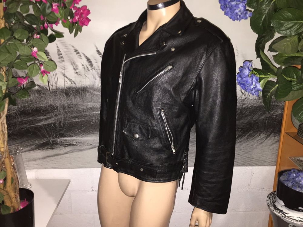 Giacche: PERFETTO  Taille / Grosse M (2)  En  cuir / Aus Leder – Usato da Cossonay-ville venduto da Super-Price-Quality 3