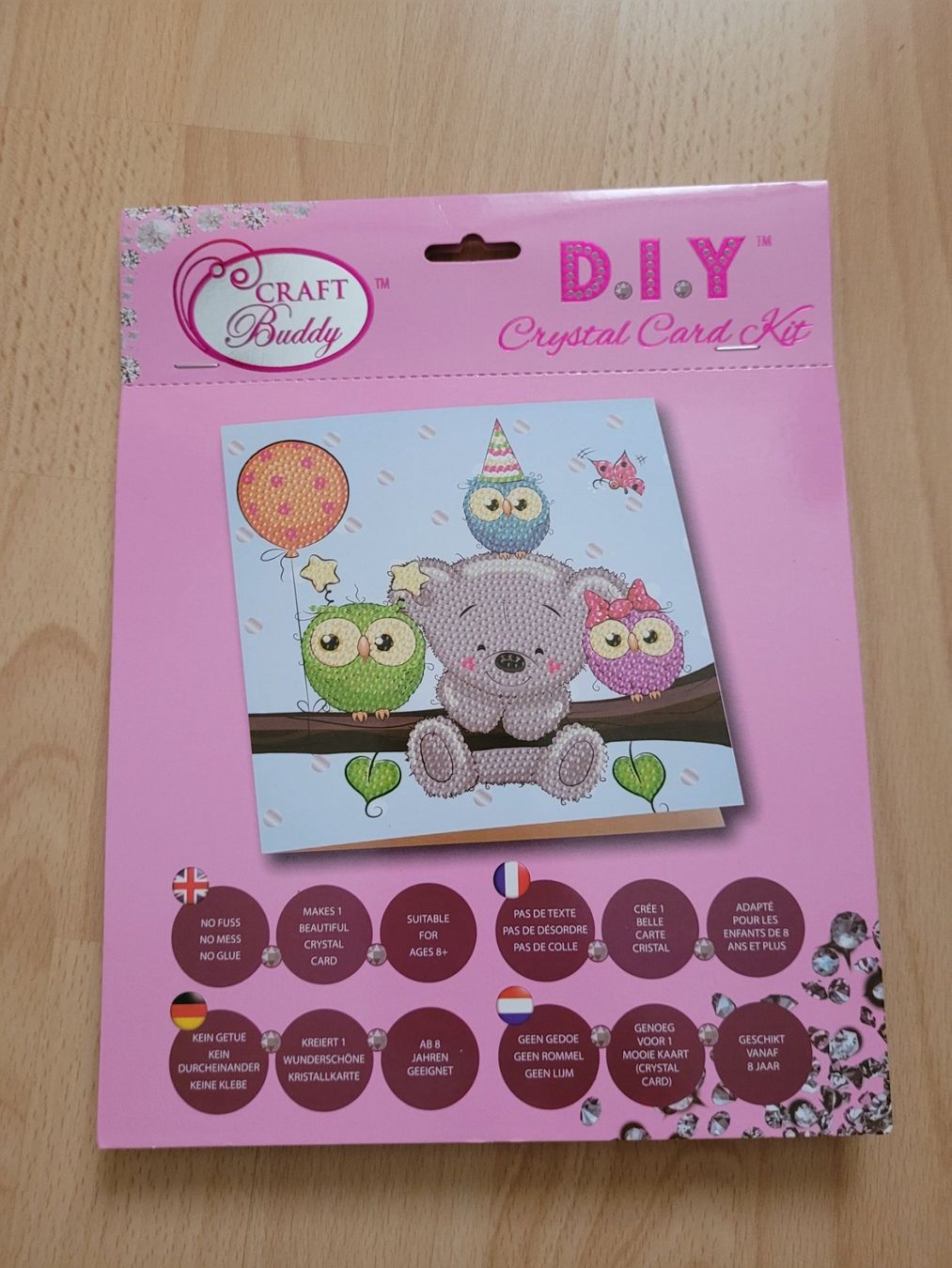 Kits de loisir créatif: Diamond-Painting Teddy neu! – Neuf avec emballage d'origine à Inwil par Flower2325