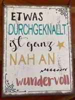 Blechschild 20x25cm