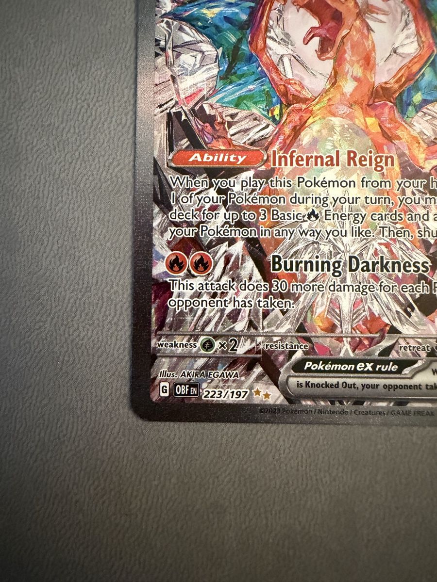 Pokémon Carte collezionabili: Charizard ex (OBF 223) – Usato da Biel/Bienne venduto da SeeLoewe55 5