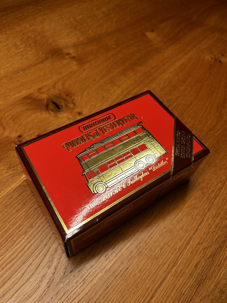 Matchbox Modellini d'auto: Matchbox Models of Yesteryear 1931 AEC Trolleybus "Diddler" – Nuovo (secondo la descrizione) da Utzenstorf venduto da Microsaft 2
