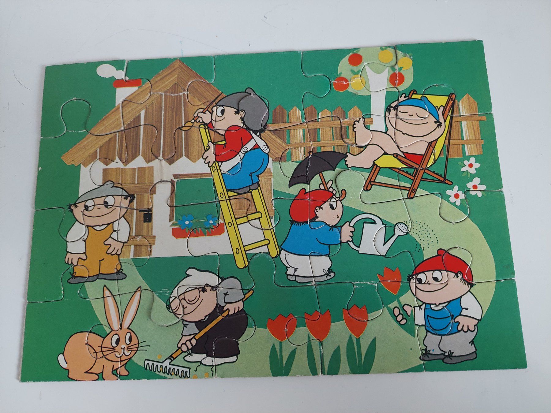Ravensburger Puzzles: "Mainzelmännchen II" Ravensburger Puzzle 2x20 Teile – Gebraucht aus Embrach von pz78 2