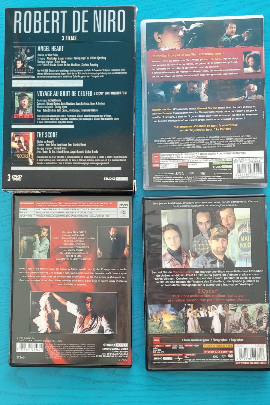 Tutti i DVDs: ROBERT DE NIRO  3 Films Sammlung – Usato da SCHÜBELBACH venduto da CoKaHa 1