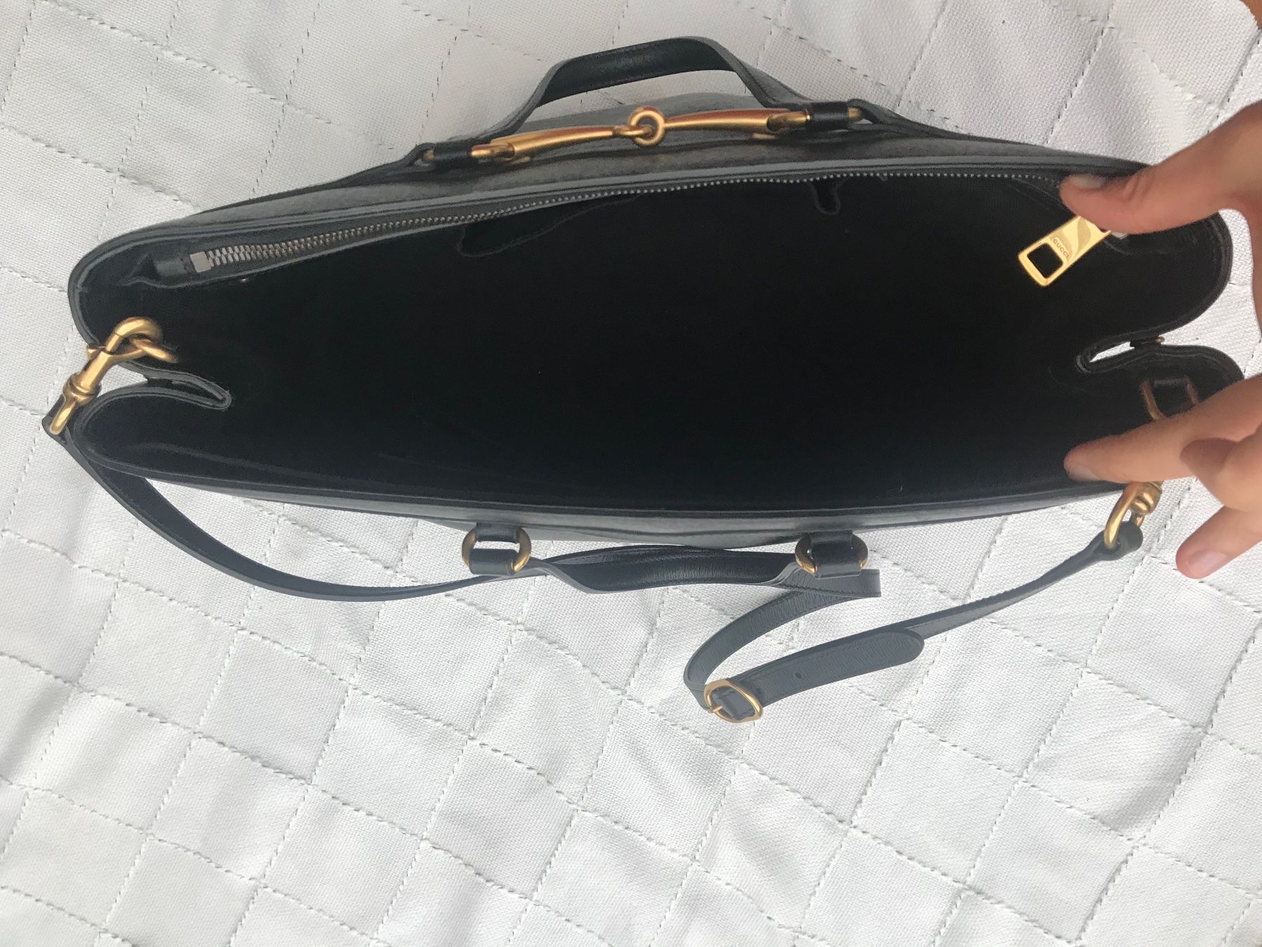 Gucci Borse da donna: Gucci Convertible Horsebit Leder Bag – Nuovo (secondo la descrizione) da Wettingen venduto da epe_9vbf 6