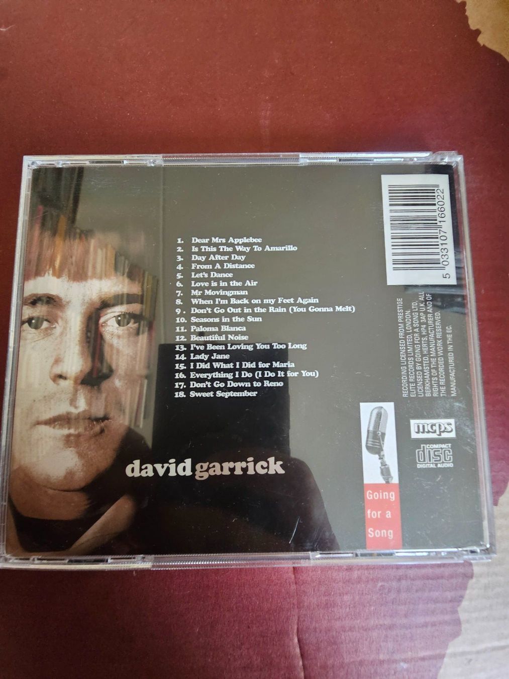 CDs: CD - David Garrick – David Garrick – Gebraucht aus Biberist von Foolio0 1