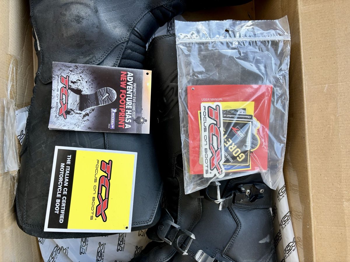 TCX Herrenschuhe: Bottes de moto TCX Infinity evo 46 – Gebraucht aus Perly von che_mcr6 3