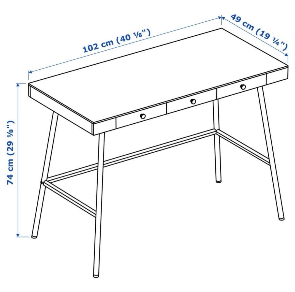 Scrivanie: IKEA LILLÅSEN Bamboo Desk | Computer & Office Desk | Excelle – Usato da Winterthur venduto da mar_9rdx 1